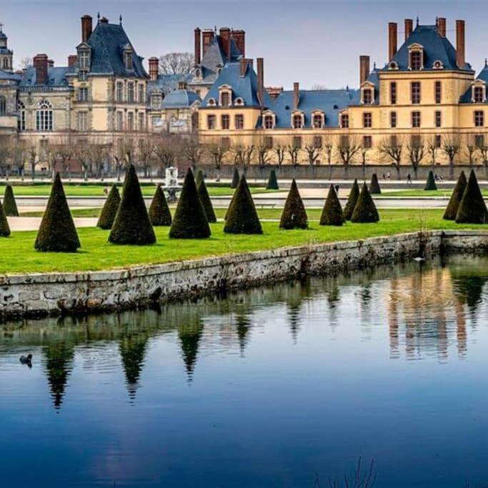 Appartement The King Duplex In The Enter Of Fontainebleau Chambre photo